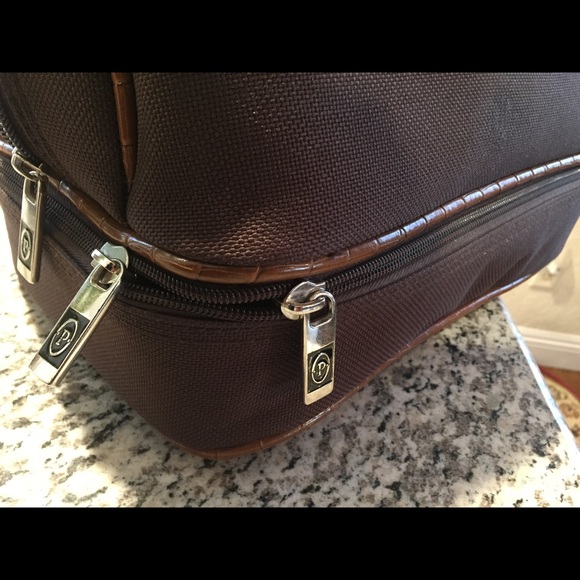 Brown “Protocol” Carry-On Luggage Bag - Picture 5 of 6